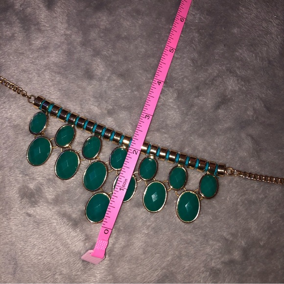 Green Enamel Necklace - Picture 5 of 7